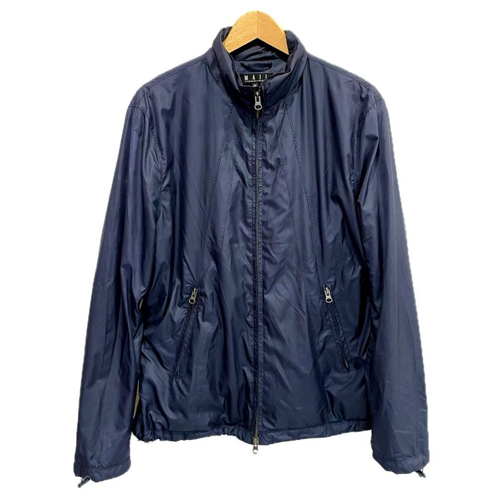 MAJI Style by MA-JI Masatomor Stowaway Hooded Zip Jacket Mens Size M Dark Navy